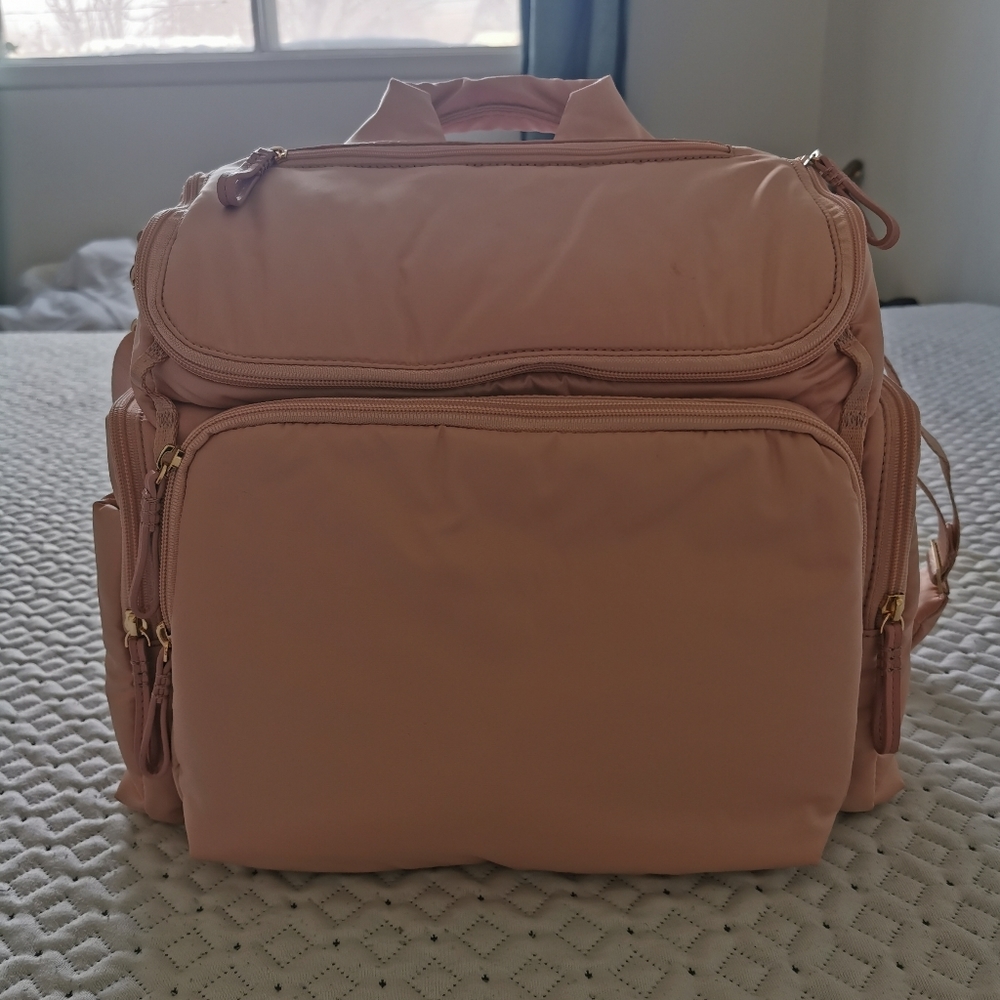 Caraa baby bag medium pink